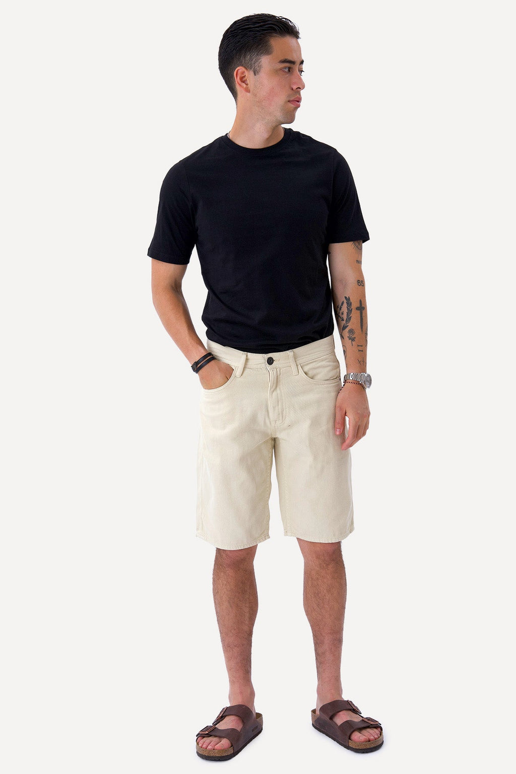 Mezclilla Shorts - Arena