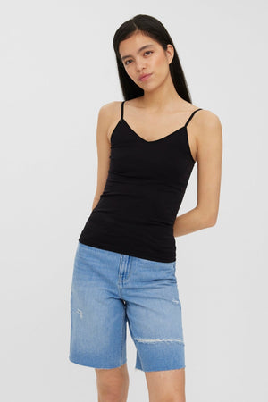 Jackie Flosing Top - Negro