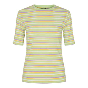 Roberta T-Shirt - Mint Stripe