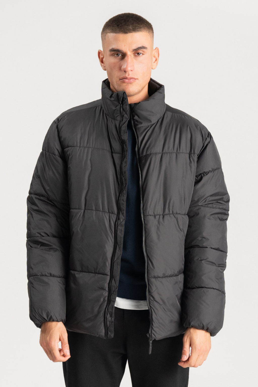 Chaqueta Puffer - Negra