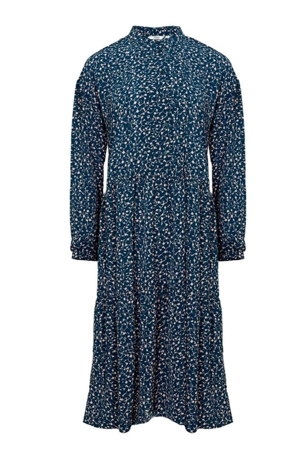 Vestido de manga larga Sara - Verde