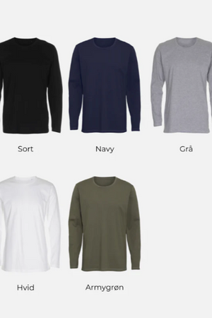 Basic Camiseta de manga larga - paquete (7 pcs).