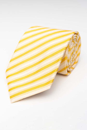 Corbata - Rayas Amarillo/Amarillo