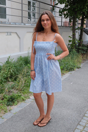 Sophia Dress -  Light Blue