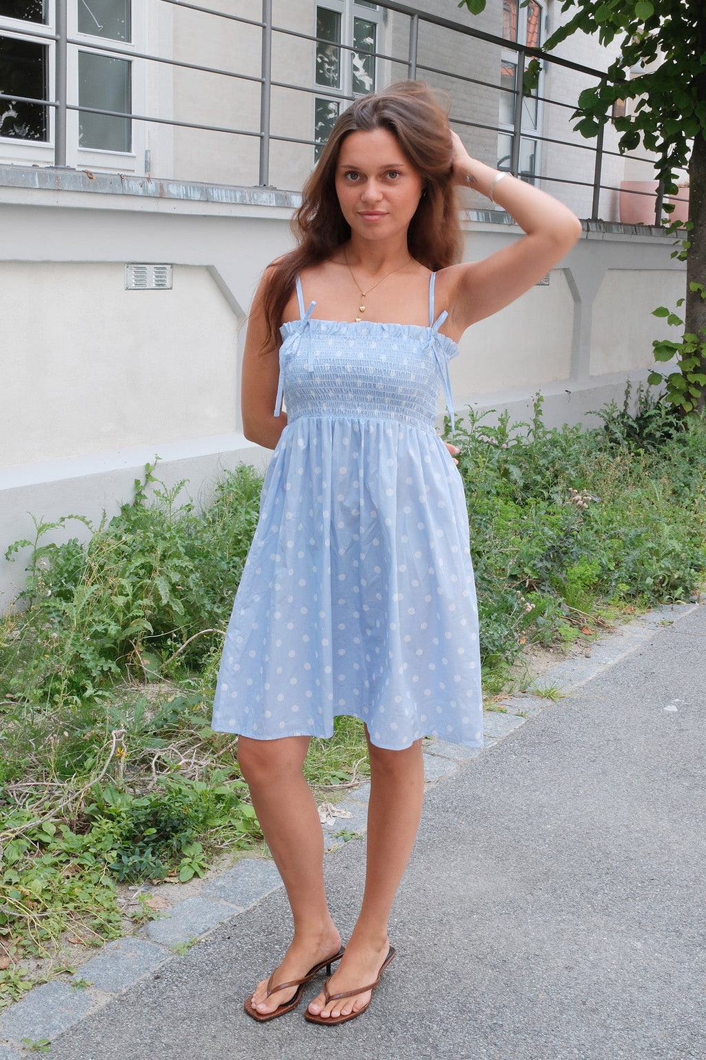 Sophia Dress -  Light Blue