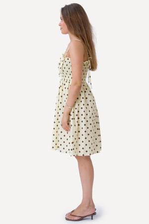 Vestido Sofía - Amarillo