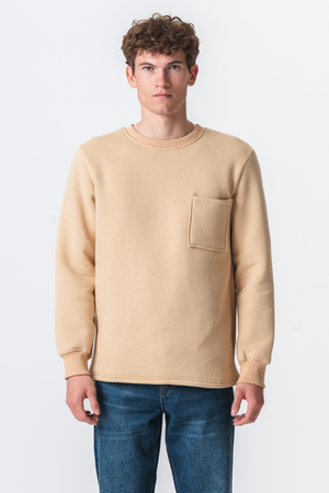 Sudadera de bolsillo Regular Fit - beige