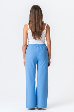 Sweatpants Wide - Light Blue