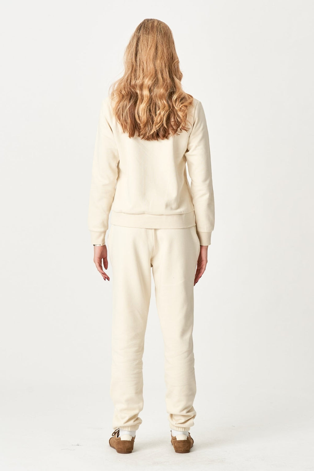 Basic Sweatsuit with Hoodie (Light Beige) - Package Deal (Women)