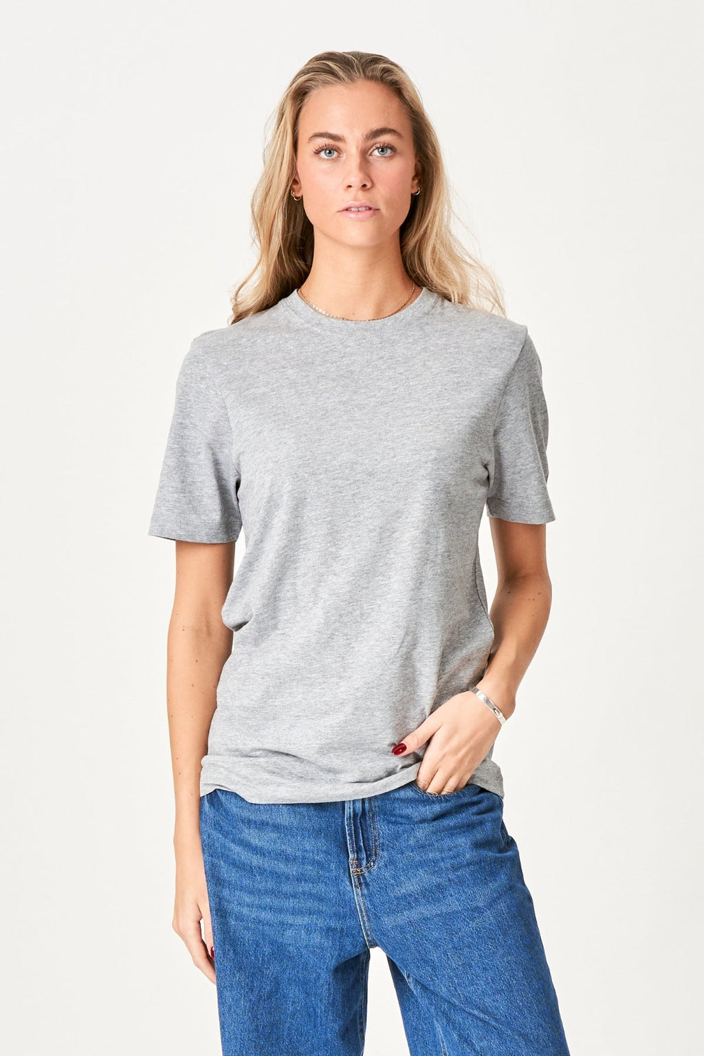 Boyfriend Tee - Gray