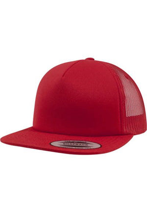 Snapback de camionero - rojo
