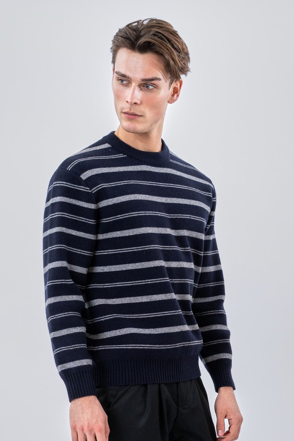 Jersey de rayas - Azul oscuro