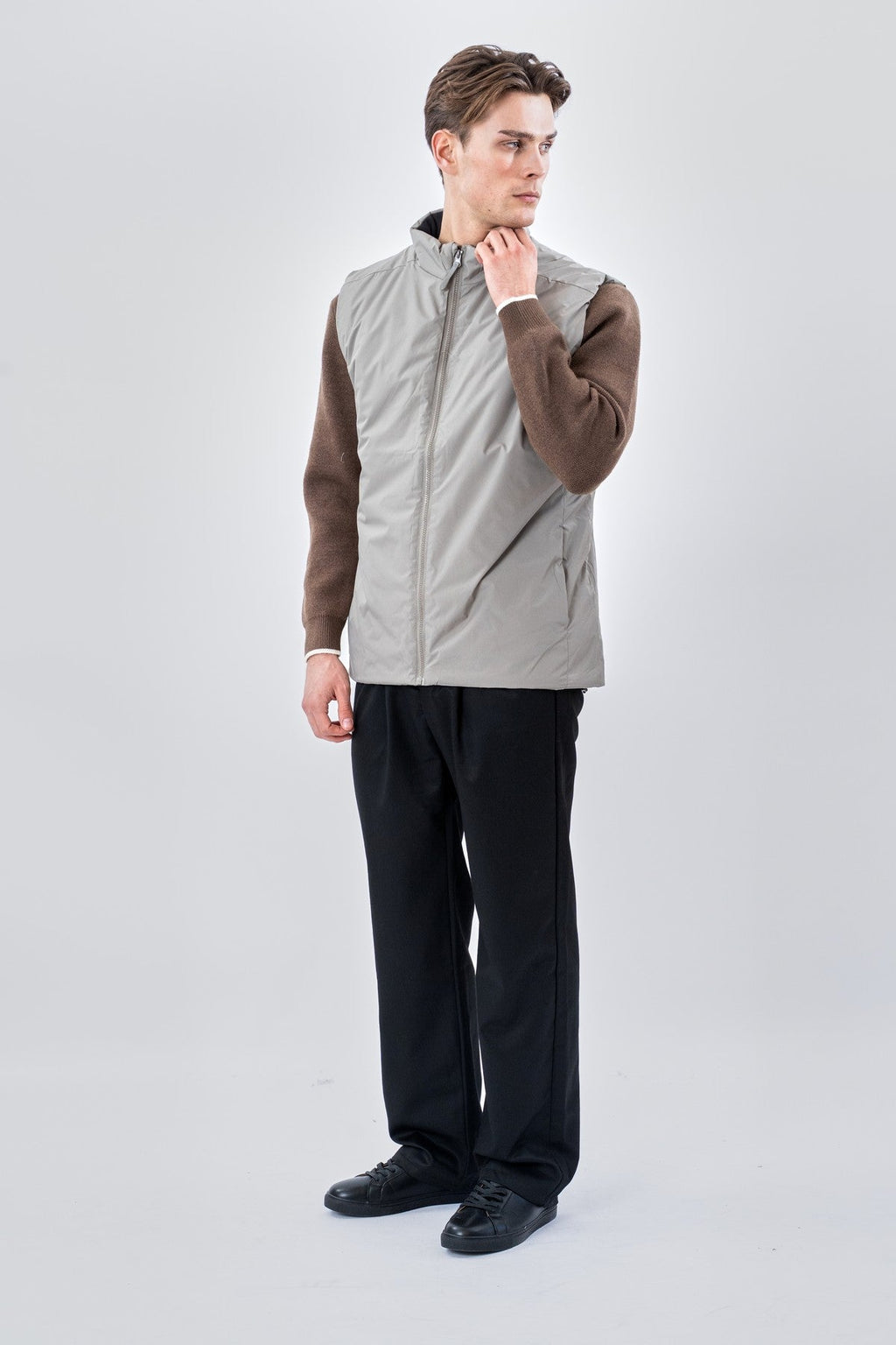 Felix Vest - Light Grey