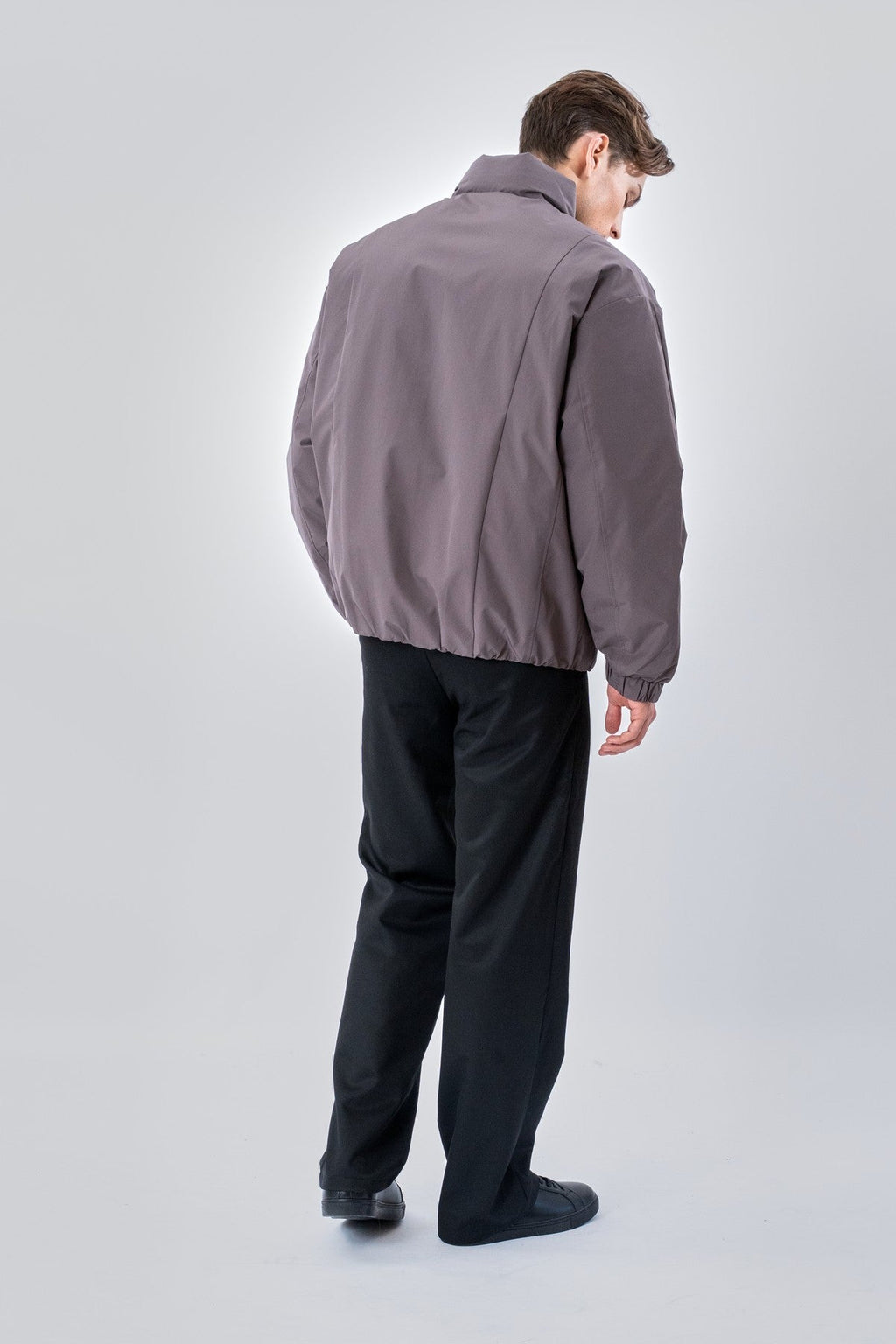 Noah Bomber Jacket - Purple