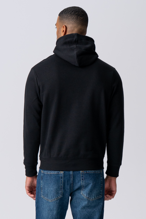 Sudadera con capucha esencial - Negro