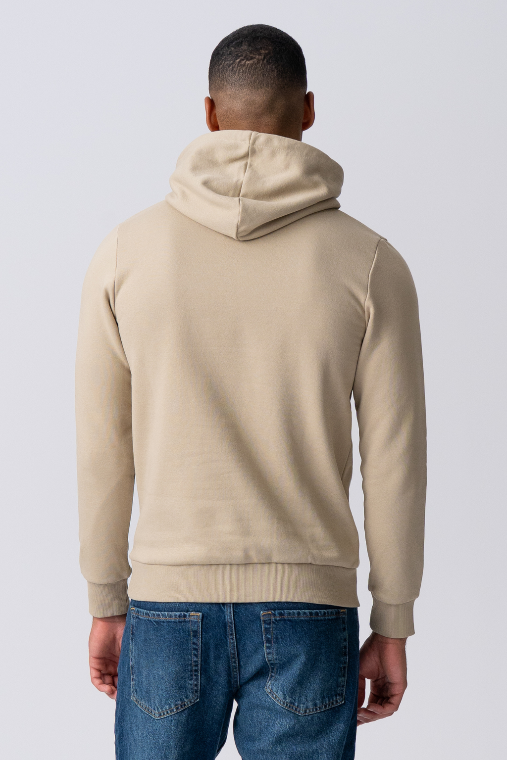 Sudor de capucha básico - beige oscuro