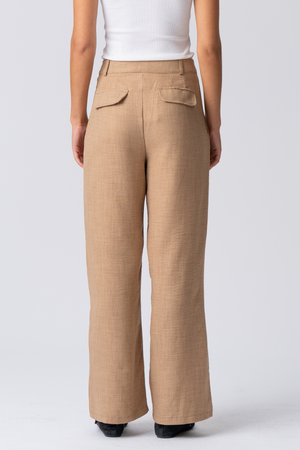 Emma Pants Suelto - marrón