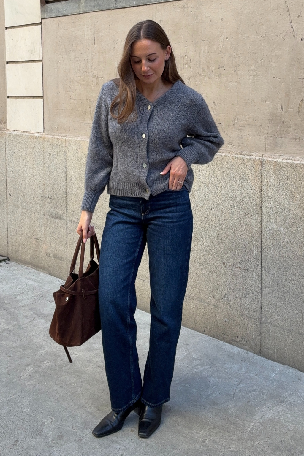 Anna Cardigan - Dark Grey