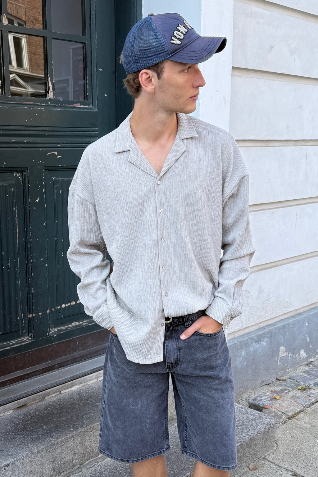Camisa de Aidan - beige