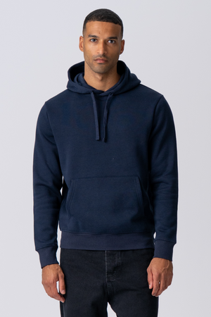 Sudadera con capucha esencial - Azul marino