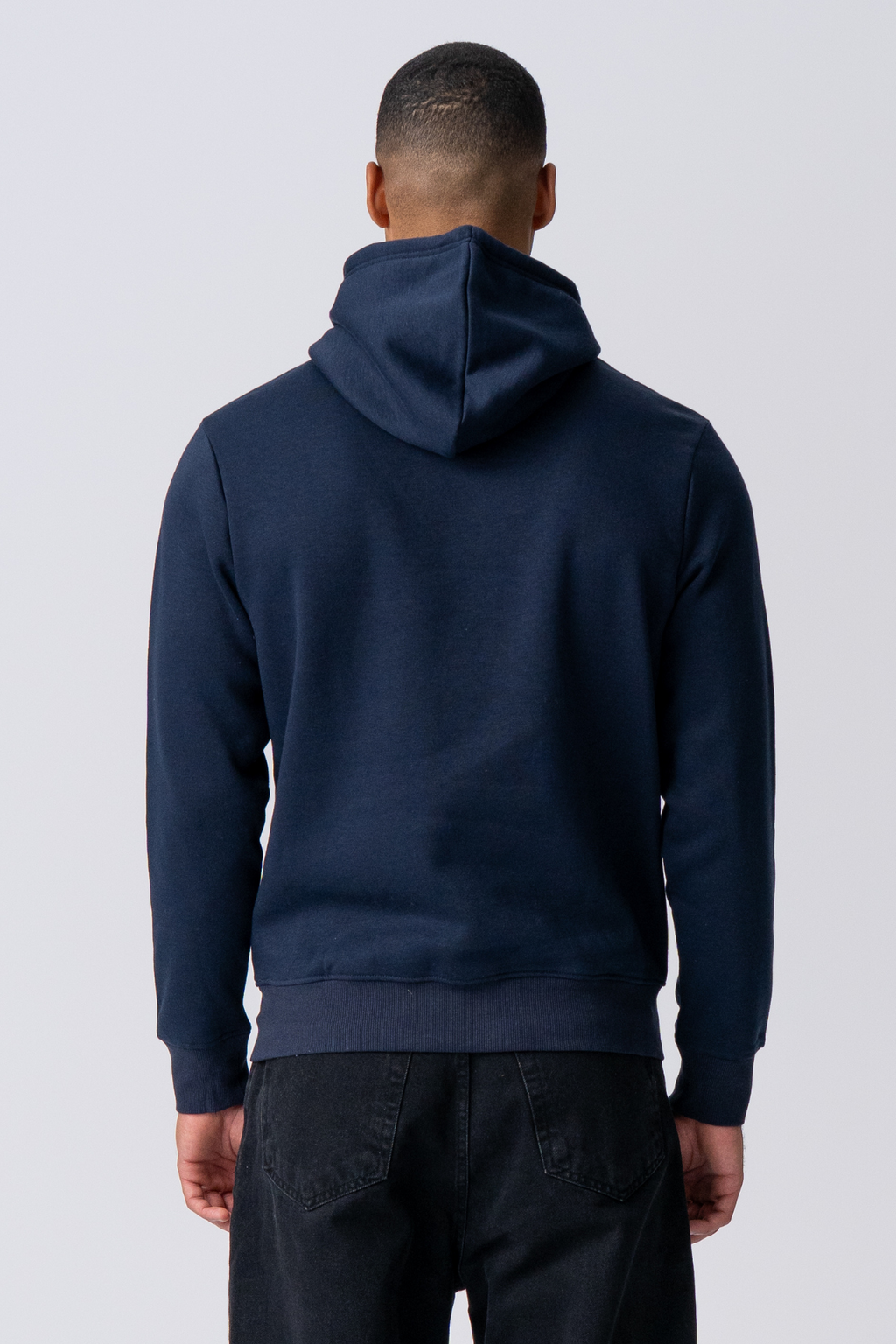Sudadera con capucha esencial - Azul marino