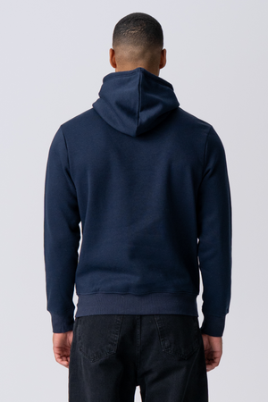 Sudadera con capucha esencial - Azul marino