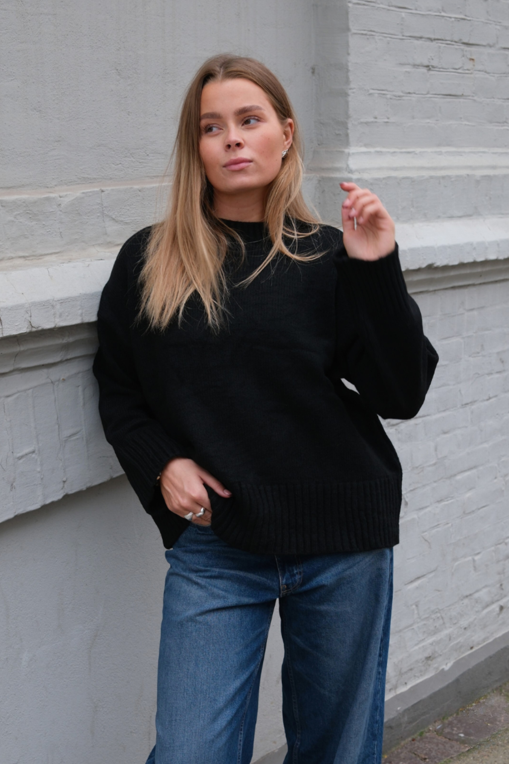 Martina Knit - Negro