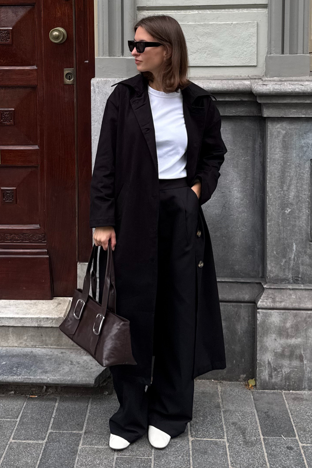 Carla Trenchcoat - Black