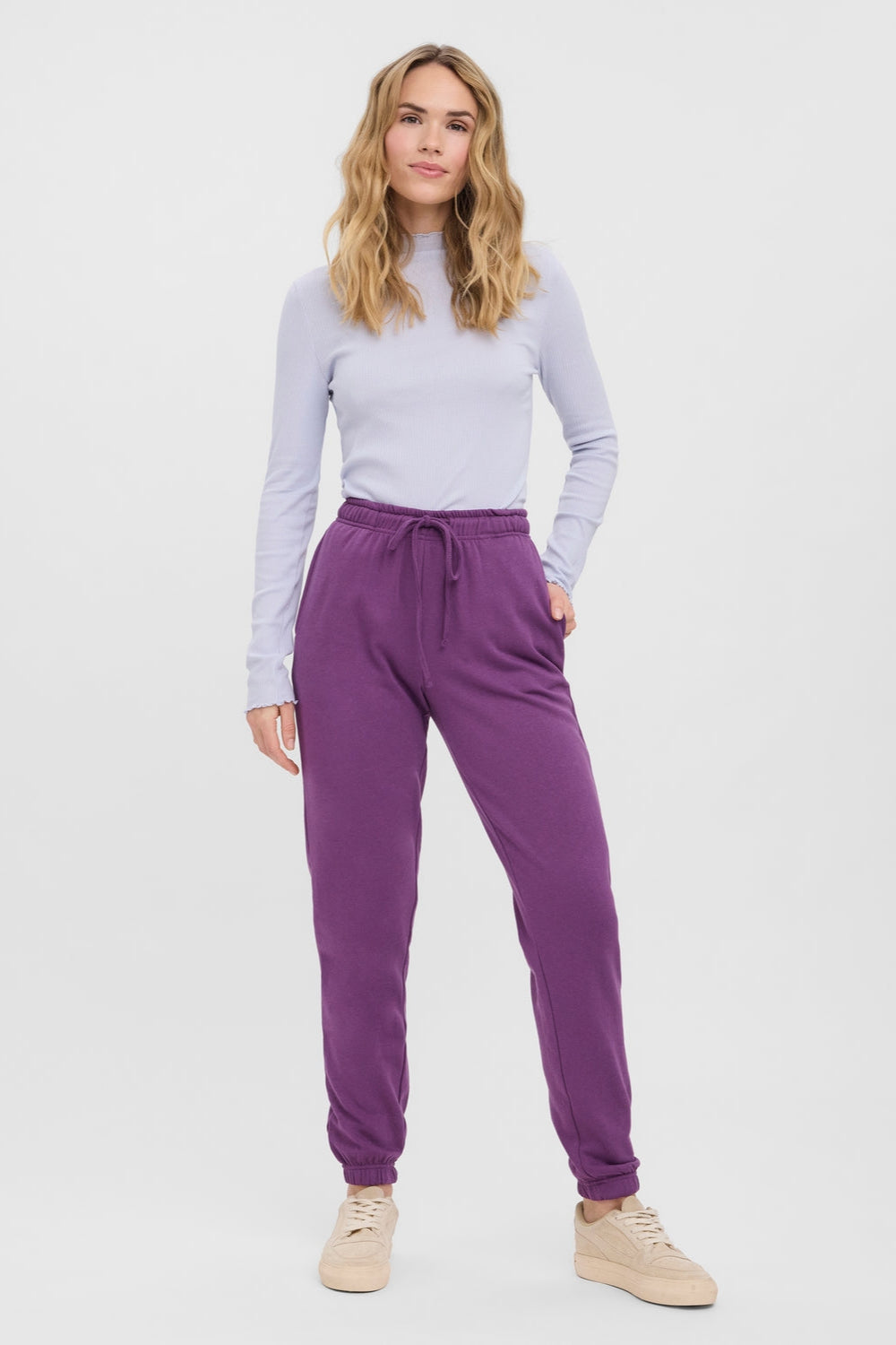 Pantalones de sudor de Chicago - morado