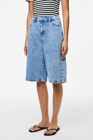 Sky Denim Jorts - Media Blue Denim