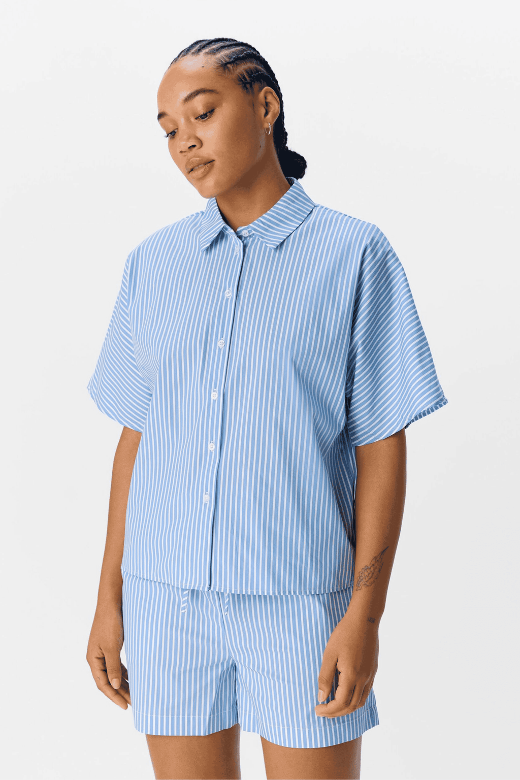 Tutta 2/4 LO Shirt - Cornflower Blue