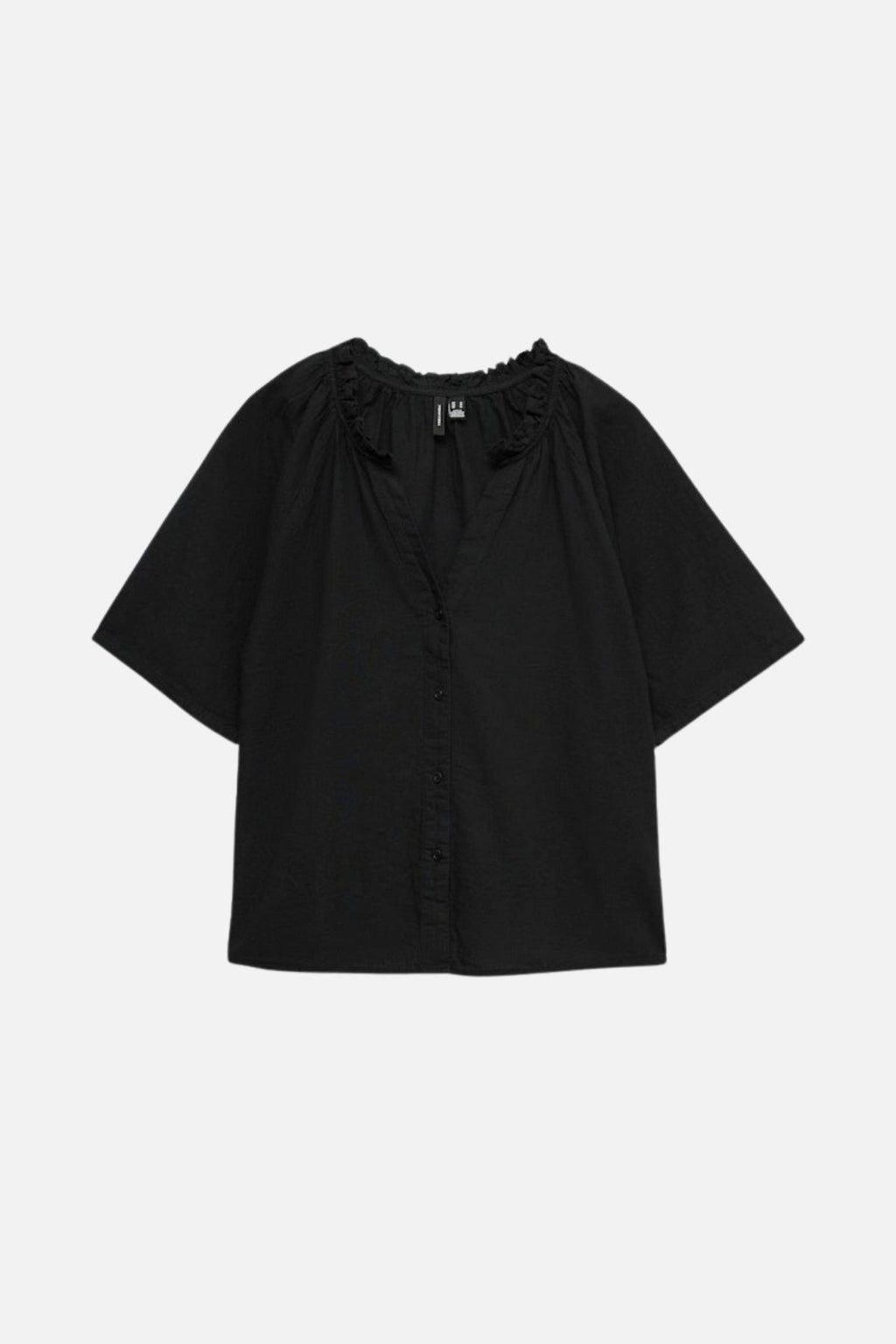 Linn Frill Top - Black