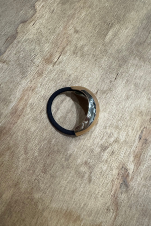 Elástico del cabello - oro