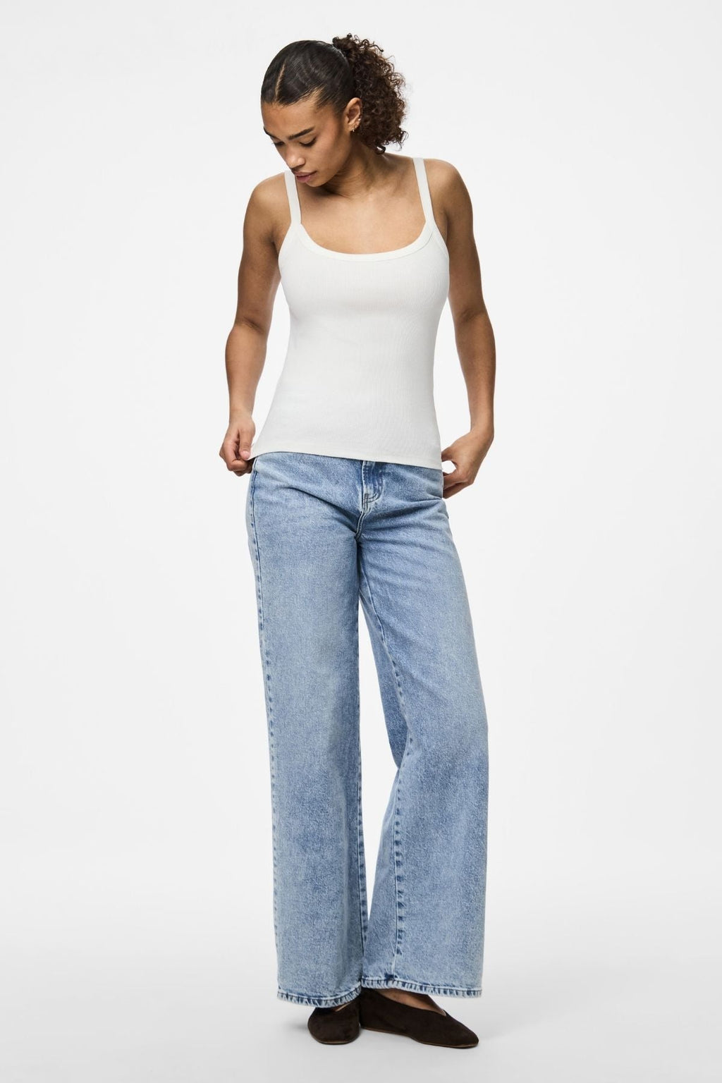 May Store Top - Blanco brillante