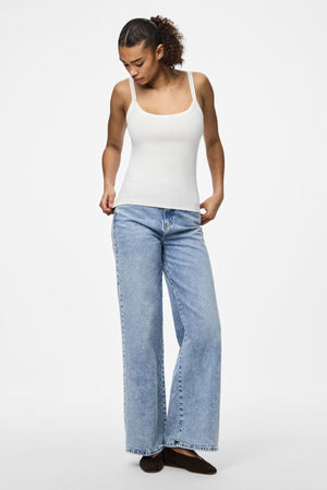 May Store Top - Blanco brillante