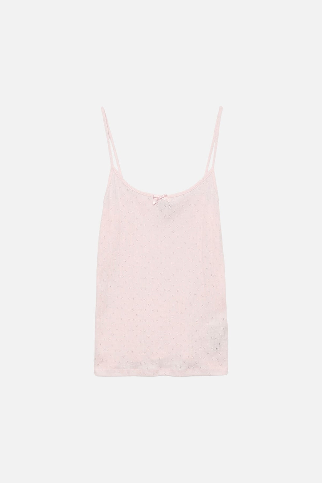 Isa Singlet Top - Pink A-Boo
