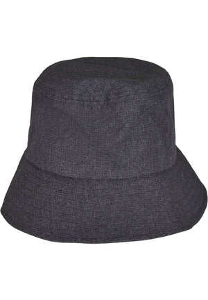 Gorra ajustable Flexfit Bucket - Gris jaspeado