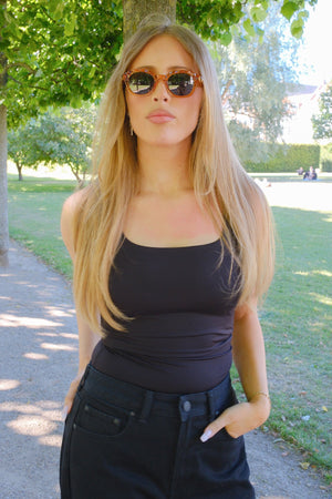 Gafas de sol Amelia - Transparente-Naranja