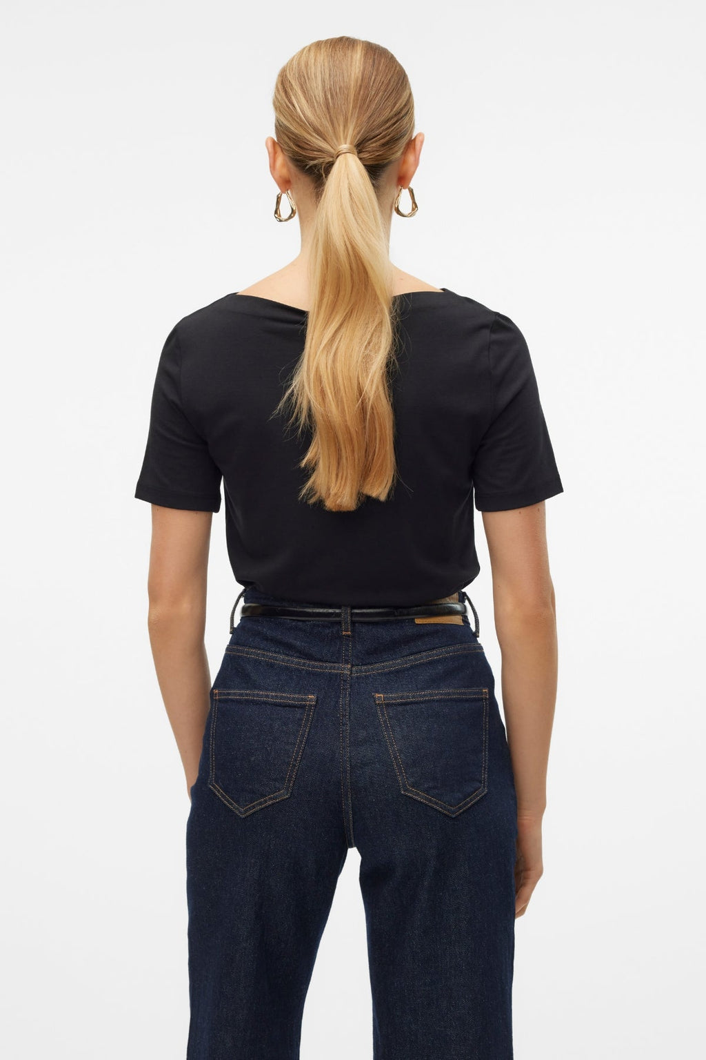 Top de modal Panda - Negro