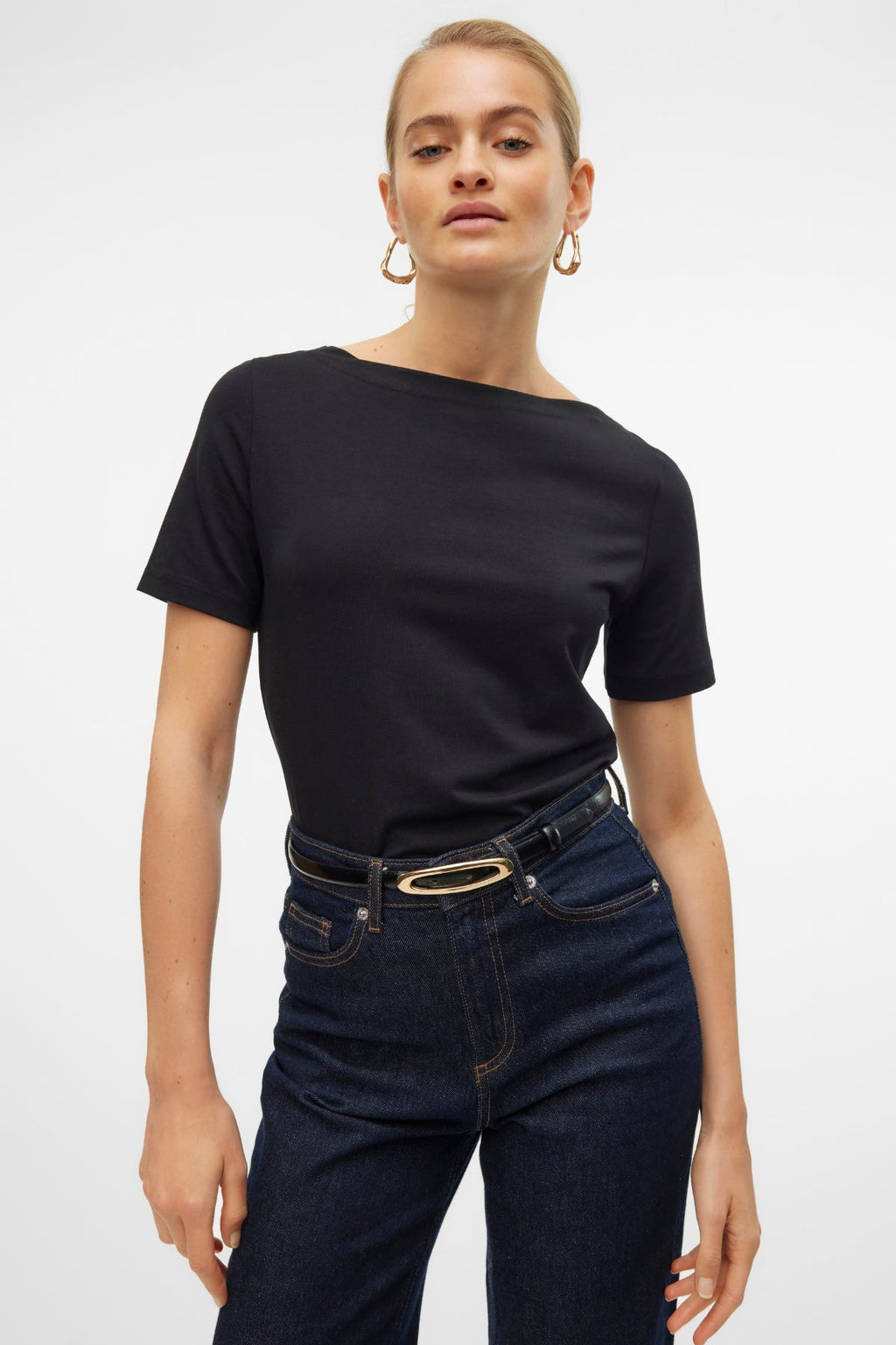 Top de modal Panda - Negro