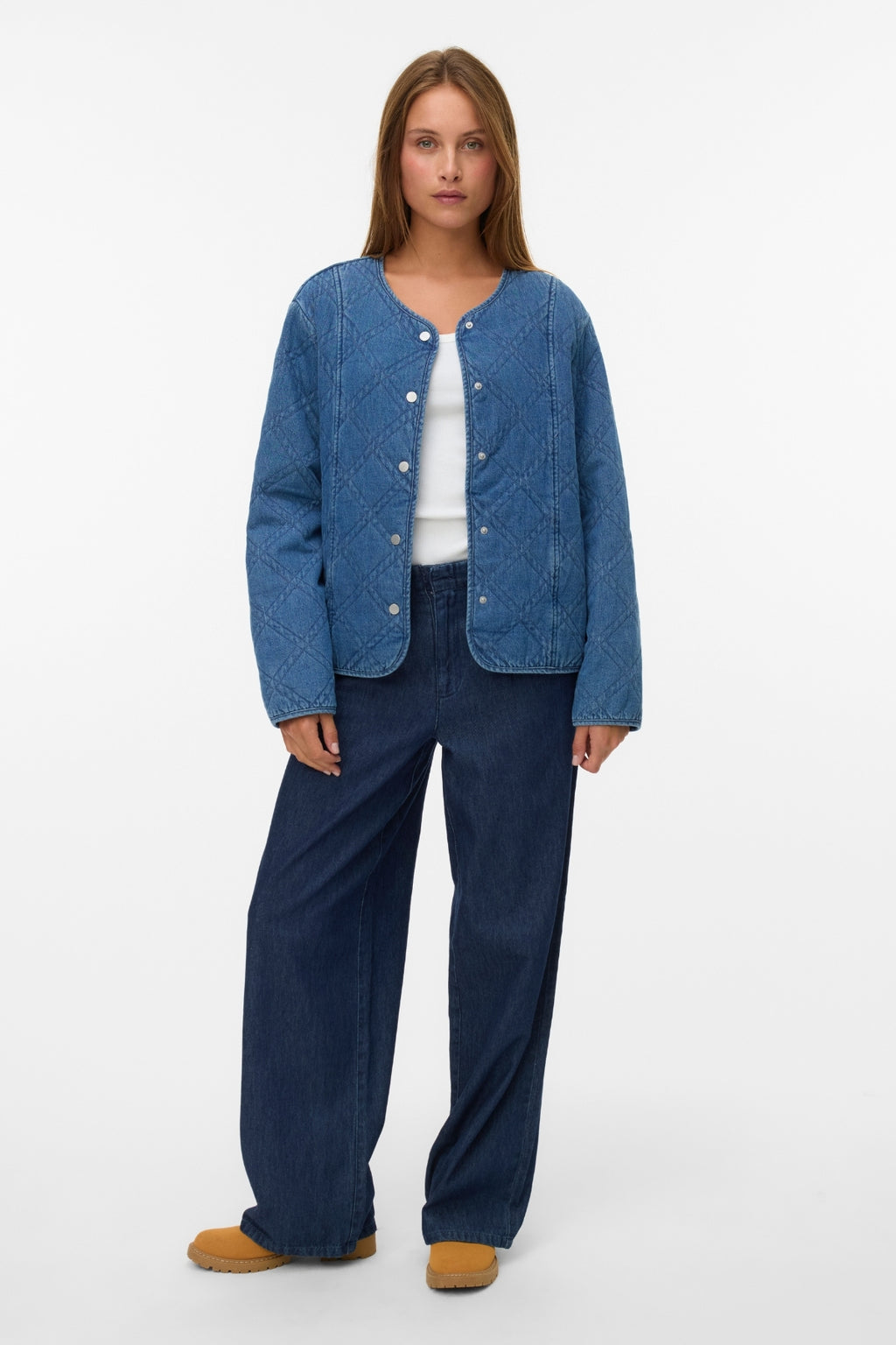 Chaqueta acolchada Era - Denim azul medio