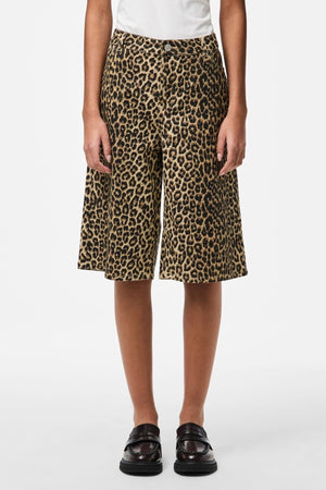 Salume ancho de mezclilla Shorts - Pepper blanco Leo