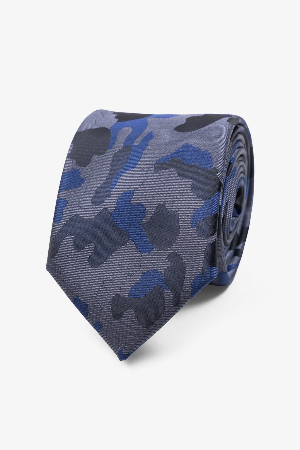 Tie - Black/Blue Military