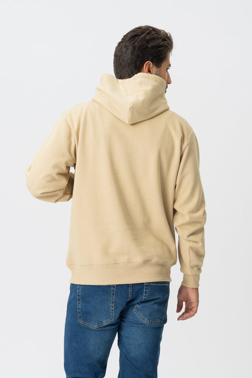 Basic Hoodie - Khaki - TeeShoppen Group™