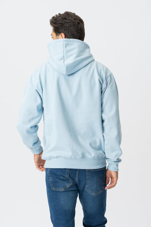 Basic Hoodie - Sky Blue - TeeShoppen Group™