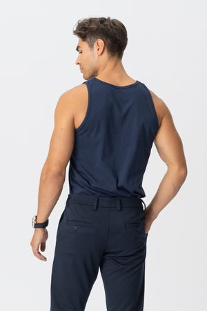 Basic Tanktop - Navy - TeeShoppen Group™