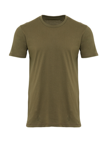 Camiseta básica orgánica - Ejército