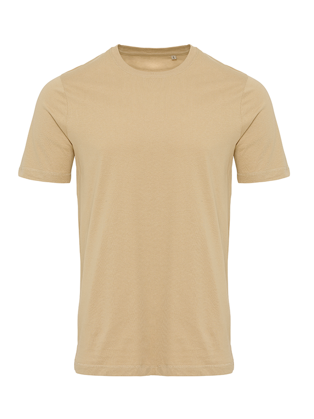 Camiseta básica orgánica - beige