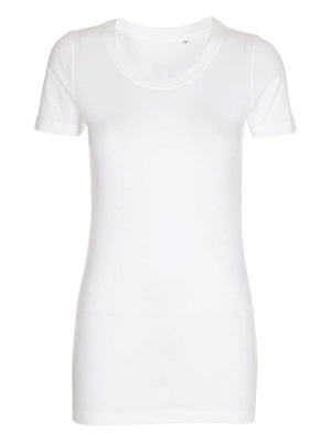 Fitted T-shirt - White