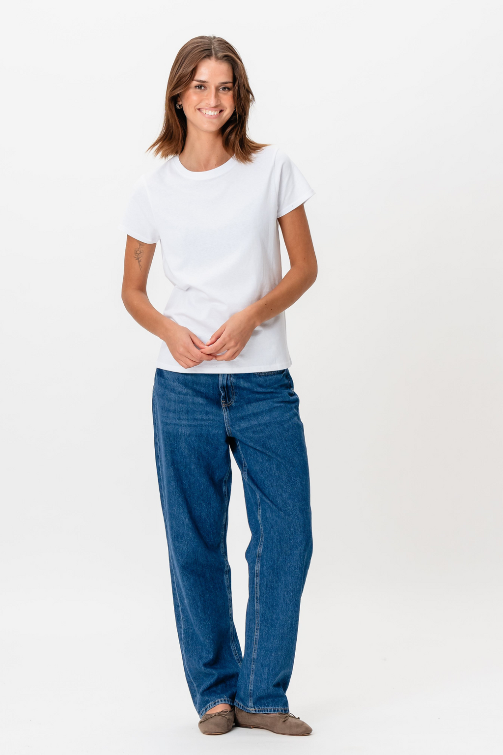 Camiseta básica - blanco